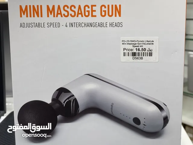 PORODO MINI MASSGE GUN   Adjustable Speed - 4 Interchangable Heads