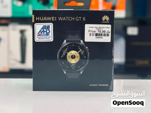 Brand New Huawei Watch GT 6 Black in Oman  Health Monitoring