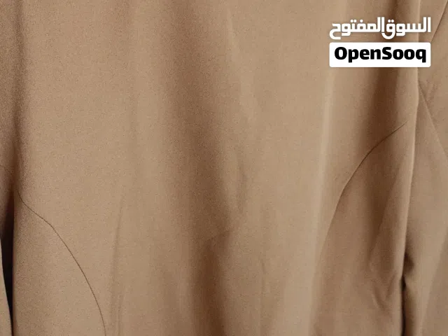 جاكيت بني رسمي مبطن كلاسيك مرتب