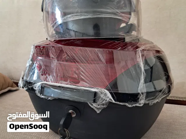 حقيبة توصيل و خوذة حماية