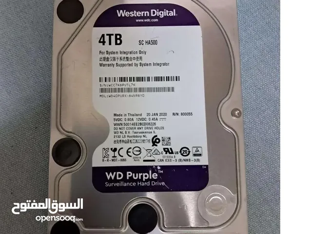 4TB WD Hard Disk