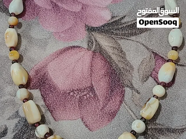 عقد ملوكي ياقوت وعقيق