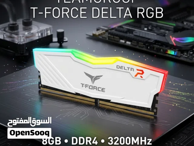 TEAMGROUP DELTA RGB 8GB DDR4 3200MHZ