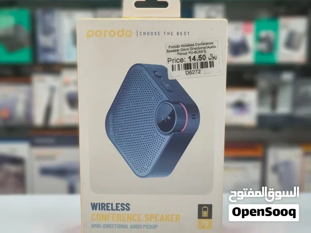 Porodo Wireless Conference Speaker Omni Directional Audio .
