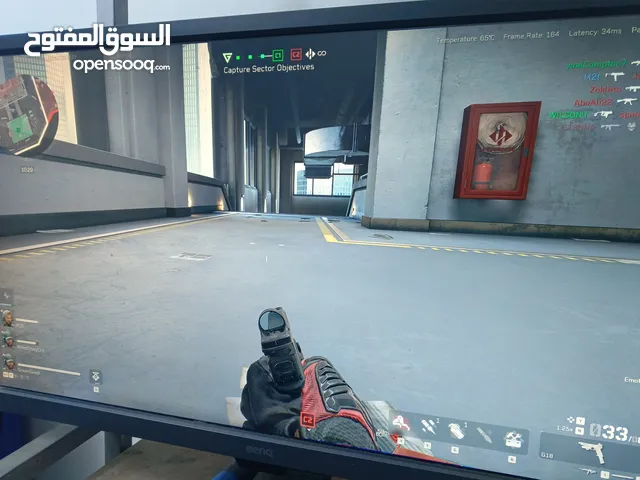 شاشه BenQ 4k حجم 28 تردد 60hz