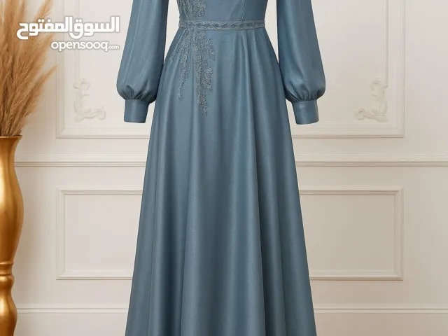 فساتين للمناسبات للمحجبات يوجد الوان وعدة مقاسات