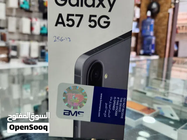 Samsung A57 256/ جديد كفالة الوكيل الرسمي بسعر مميز