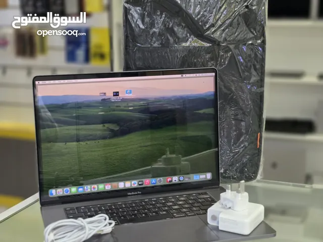 MacBook Pro 2019 – i9 – 64GB RAM – 512GB SSD – 8GB Graphics ماكبوك برو 2019 – i9 – رام 64 جيجا