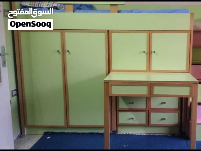 غرفة نوم اطفال متكاملة تفصيل خشب لاتيه وزان خشب مميز .موديل تحفة