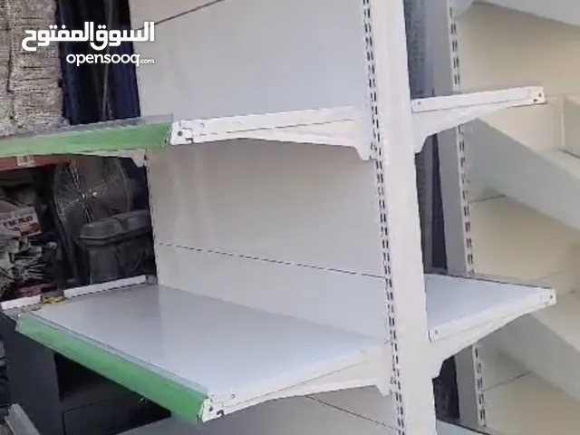 يوجد لدينا رفوف مستخدم او جديد