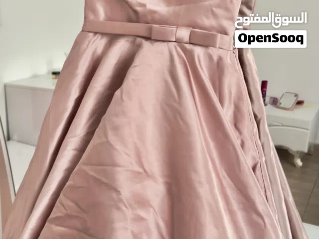 فستان بناتي وردي