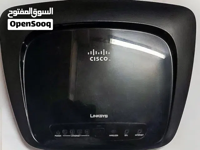 مودم راوتر سيسكو لينكسيس Linksys Cisco موديل WAG120N Annex A للإنترنت عبر الهاتف الثابت adsl