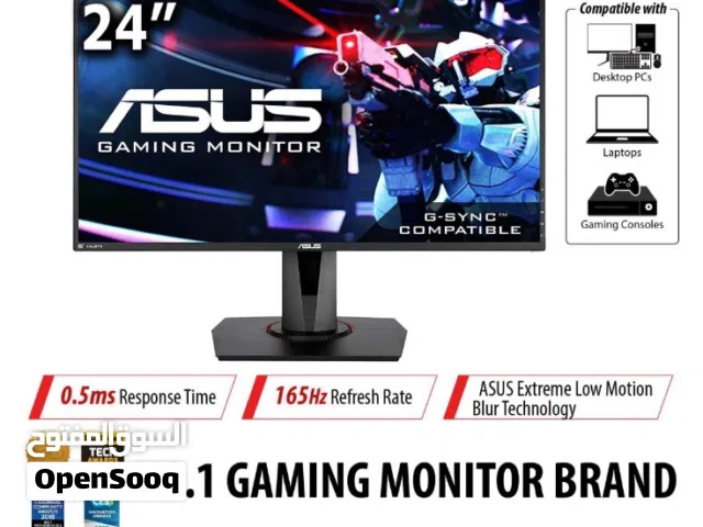 24" Asus monitors for sale  in Zarqa