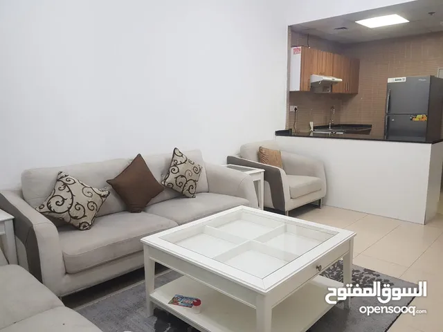 شقة غرفة و صالة للايجار الشهري شارع خليفة بالنعيمية 3 سيتي تاور