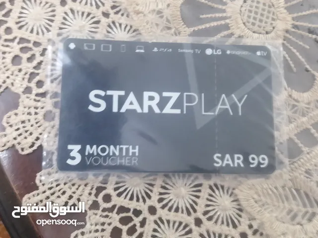 بطاقة starzplay ثلاث اشهر للبيع