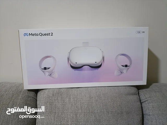 VR Meta Quest 2-128gb جهاز في ار ميتا كويست 2 ـ 128 جيجا تم استخدام الجهاز 3 مرات فعلياً بالستريم
