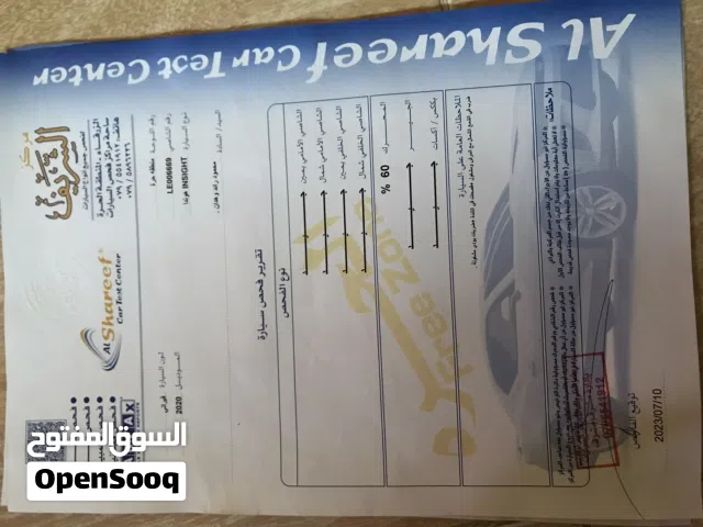 2020 هوندا انسايت EX