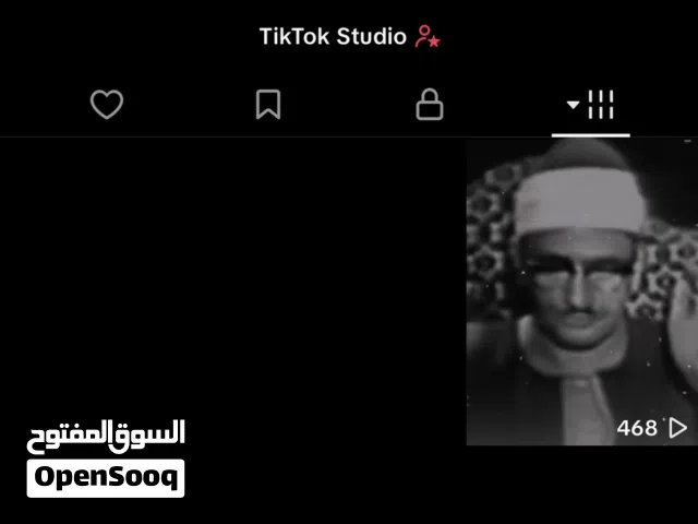 حساب تيك توك للبيع 10k