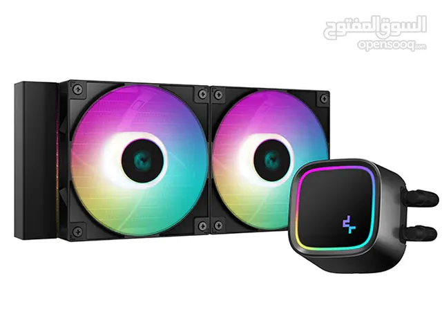 افضل تبريد مائي DeepCool LE520 ARGB لجميع المعالجات INTEL+AMD وبسعر حرق