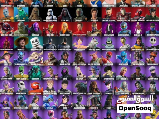 حساب فورت نايت مو full accses  حساب مليأ في السكنات و في سعر مناسب