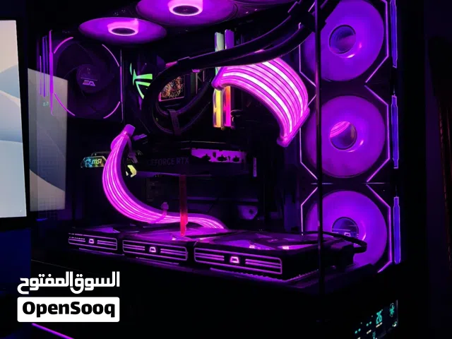 كيس للبيع جديد مع 7 مراوح لون اسود
