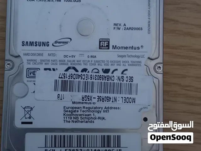 هاردسك hdd من سامسونج واحد تيرا