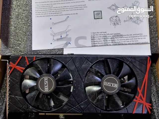 كارت شاشه RX580 جديد غير مستخدم