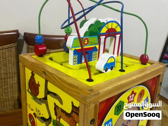 صندوق خشبي تعلمي