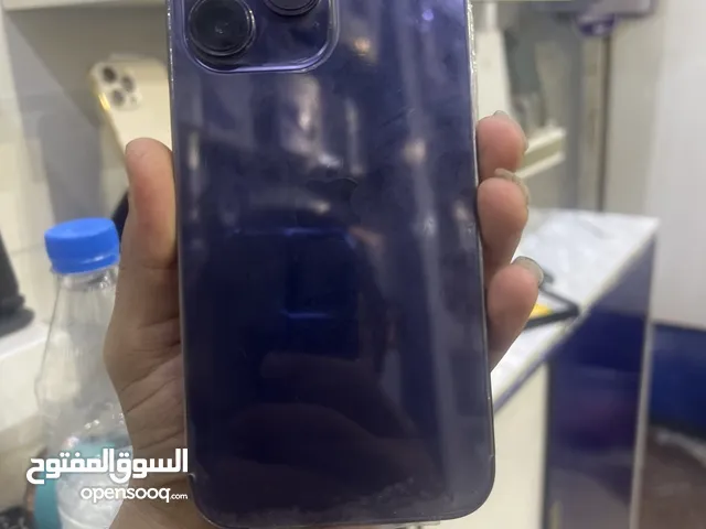 إيفون14بروماكس 512جيجاء شريحتين بنفس الوقت حالت البطاريه 83نسبه حقيقيه مضمون من اي تجديد
