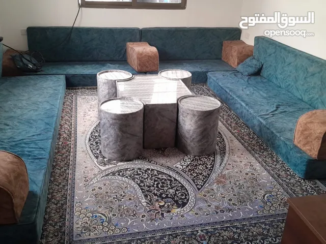جلسة عربية لون تركواز