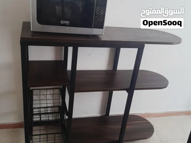 طاولة جانبية خشب لامينيت Laminet Side Table طاولة مايكرويف