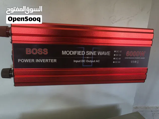 انفيرتر 6000 واط نظام 12 فولت و 24 فولت