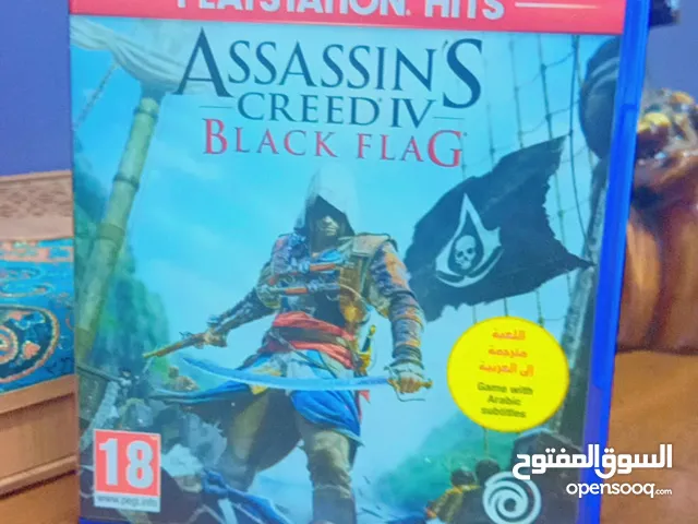لعبه فيديو اسنسز كريد بلاك فلاج البلايستيشن 4 سلسله مشهوره جدا من شركه UBISOFT