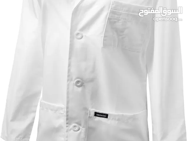 Lab coat Medical coat Dagacci Medical Uniform White Lab Coat – Size 16G/87A
