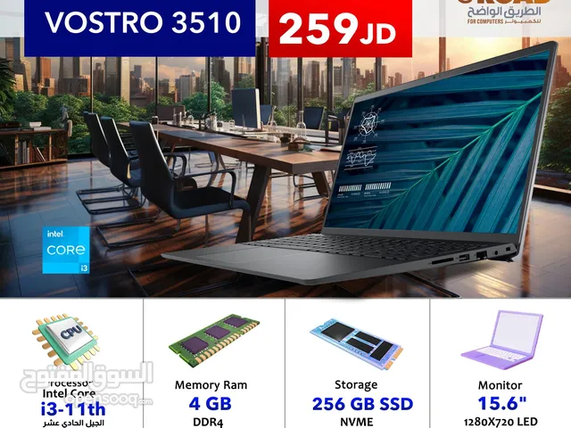 LAPTOP Dell vostro 3520 Core i3 121th كور اي ثري ديل فوسترو جيل 12