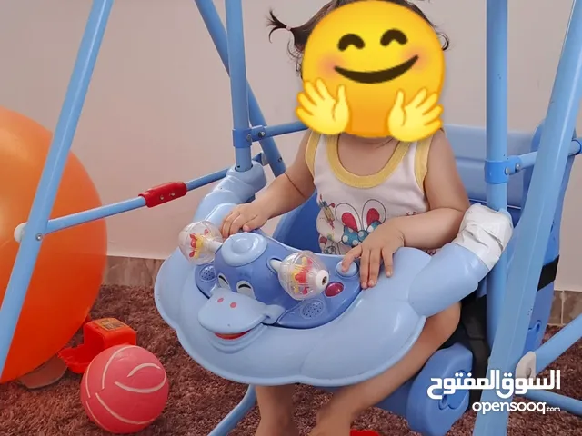 مرجيحة  كرسي هزاز  كارسيت  بسكليت حديد  بسكليت بلاستيك  سكوتر  بحالة جيدة