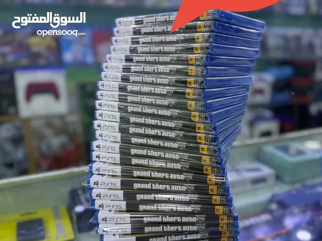 سيديات gtaV بلايستيشن فايف سعر حرق والكمية محدودة