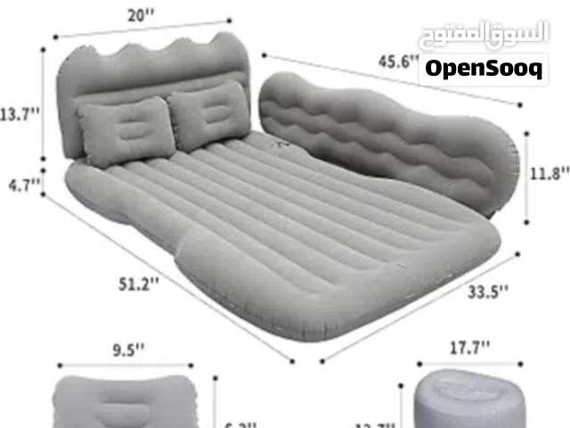 للسيارات سرير نفخ مال سفرات  كامل ملحقاته جديد