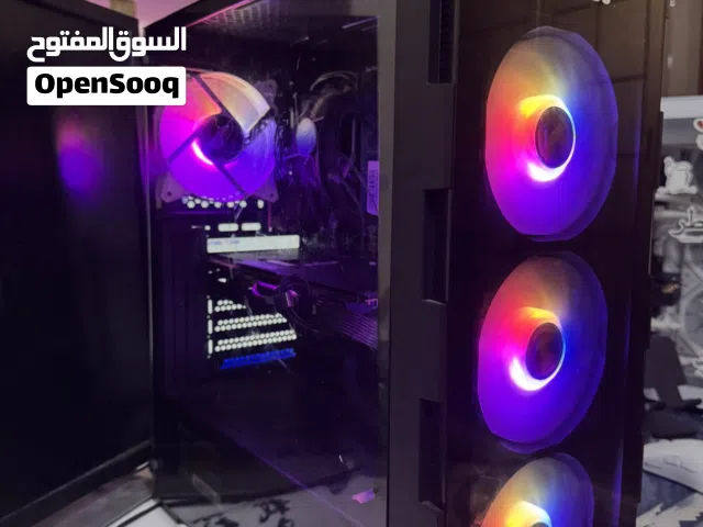 بيسي+شاشة+ماوس و كيبورد + مراوح اضافية