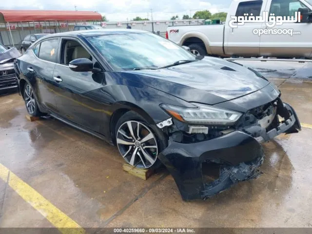 Nissan Maxima Model 2019 SV Option Color Black Interior Beige USA Used car available in UAE