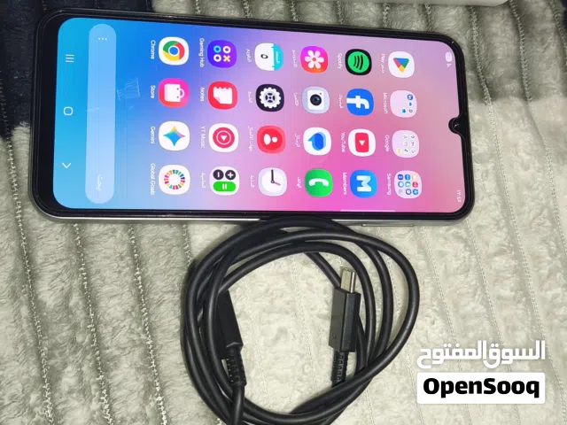 هاتف سامسونج جالاكسي A24 مساحه 128 هاتف مستعمل لكن بحاله جيده Samsung Galaxy A24  الشاشة: 6.5 بوصة S