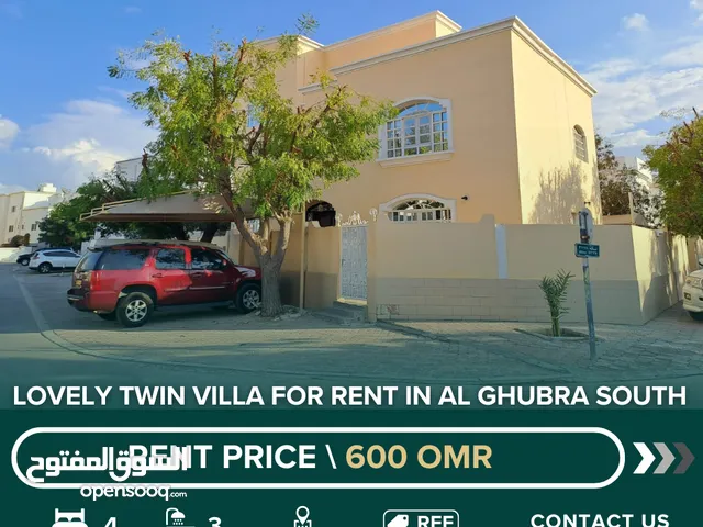 Lovely Twin Villa for Rent in Al Ghubra South REF 867YB