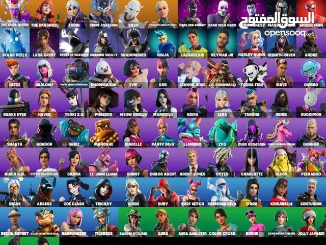 حساب فورتنايت اساسي فل عرق