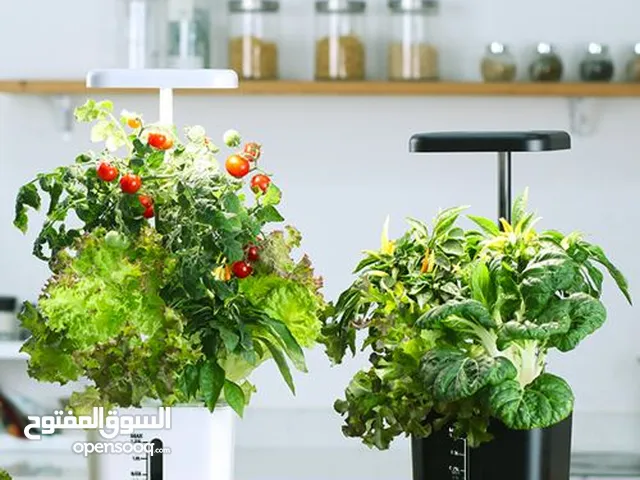 جهاز زراعة منزلي ذكي صغير بتقنية هايدروبونيك (خصم 35% + ضمان على الجهاز + هدية بذور مجانية)
