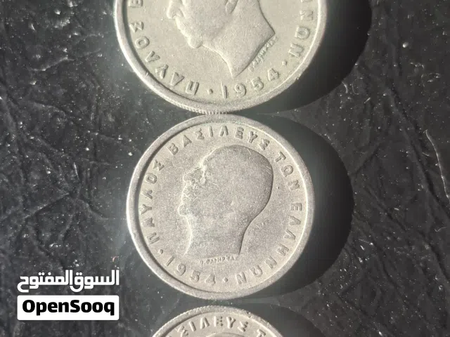 عملات يوناني قديمه متنوعه التواريخ للبيع عدد 41 قطعه