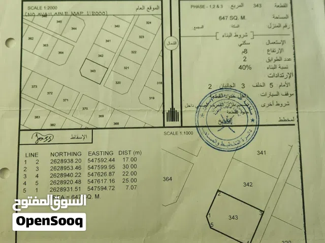 Residential Land for Sale in Al Batinah Suwaiq