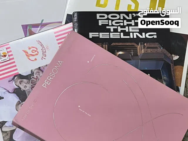 البومات كيبوب لفرق مختلفه السعر يشمل جميع الالبومات المعروضه kpop albums bts twice exo price for all