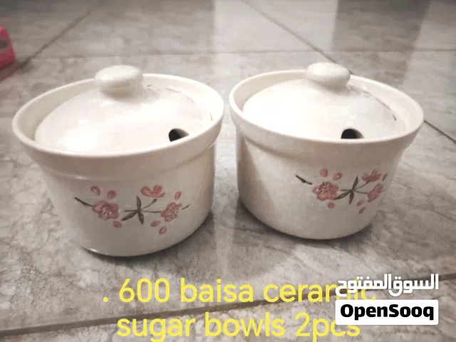 ceramic tea / sugar sets