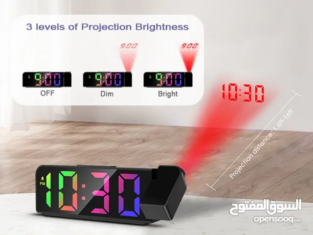 ساعة مكتب مع اسقاط