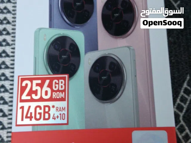 هاتف زي تي إي فئة بليد مستعمل بحالة ممتازة مع ضمانة 256 جيجابايت رمادي